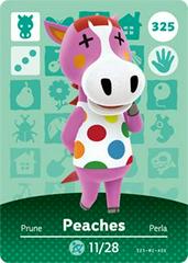 Peaches #325 [Animal Crossing Series 4] Amiibo Cards Prices