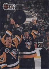 Mario Lemieux [Conn Smythe Trophy] #318 Hockey Cards 1991 Pro Set Prices