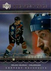 Milan Hejduk #87 Hockey Cards 1999 Upper Deck Gretzky Exclusives Prices