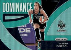 Sabrina Ionescu [Green] #7 Basketball Cards 2022 Panini Prizm WNBA Dominance Prices