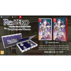 Day One Edition, In A Slipcase With Pin Set | Re:ZERO: The Prophecy Of The Throne [Day One Edition] PAL Nintendo Switch
