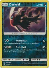 Darkrai [Reverse Holo] #87 Pokemon Burning Shadows Prices