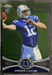 Andrew Luck Football Cards 2012 Topps Chrome Prices