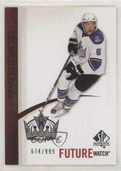 Jake Muzzin Hockey Cards 2010 SP Authentic Prices