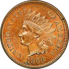 1868 [PROOF] Coins Indian Head Penny Prices