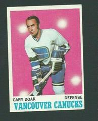 Gary Doak Hockey Cards 1970 Topps Prices
