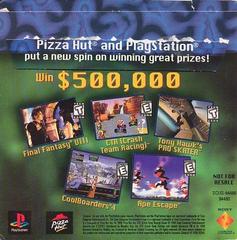 Back | Pizza Hut Demo Disc 1 Playstation