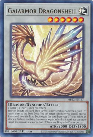 Gaiarmor Dragonshell MP22-EN147 YuGiOh 2022 Tin of the Pharaoh's Gods Mega Pack