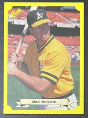 Mark McGwire Baseball Cards 1987 Classic Travel Update Prices