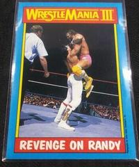 Revenge on Randy #50 Wrestling Cards 1987 O Pee Chee WWF Prices
