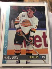 Panel Bure Hockey Cards 1992 O-Pee-Chee Prices