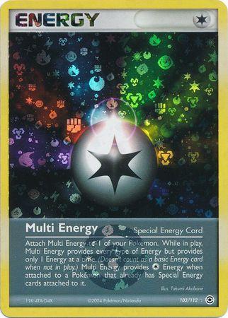 Multi Energy [Reverse Holo] #103 Pokemon Fire Red & Leaf Green