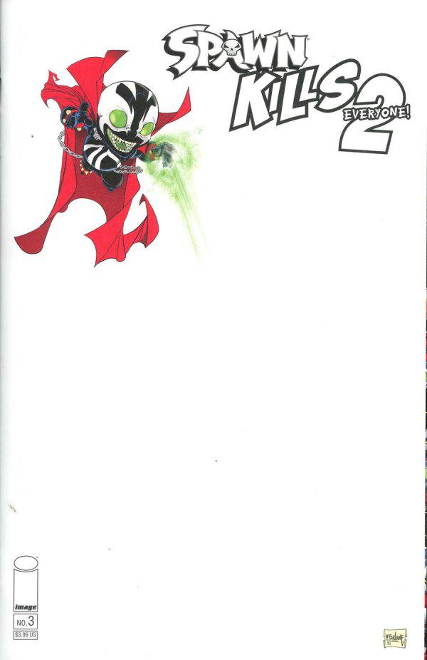 Spawn Kills Everyone Too [McFarlane Blank Sketch] #3 (2019) Comic Books Spawn Kills Everyone Too