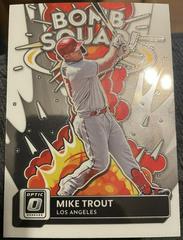 Mike Trout #BS-8 Baseball Cards 2022 Panini Donruss Optic Bomb Squad Prices