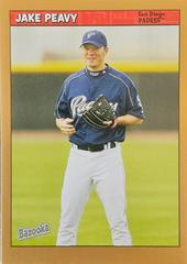 Jake Peavy [Gold Chunks] Baseball Cards 2006 Bazooka Prices