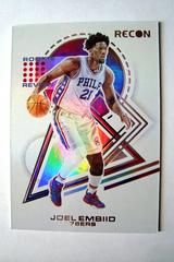 Joel Embiid #11 Basketball Cards 2021 Panini Recon Rookie Review Prices