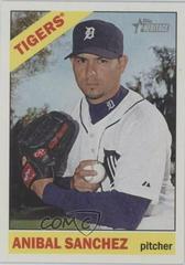 Anibal Sanchez #16 Baseball Cards 2015 Topps Heritage Prices