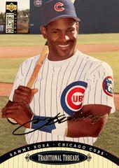 Sammy Sosa [Silver Signature] #106 Baseball Cards 1996 Collector's Choice Prices