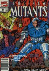 New Mutants [Newsstand] #91 (1990) Comic Books New Mutants Prices