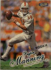 Peyton Manning #201 Football Cards 1998 Ultra Prices