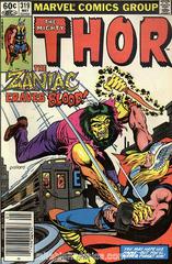 The Mighty Thor [Newsstand] #319 (1982) Comic Books Mighty Thor Prices