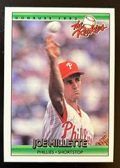 Joe Millette #80 Baseball Cards 1992 Panini Donruss Rookies Prices