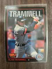 Alan Trammell #191 Baseball Cards 1993 Panini Donruss Triple Play Prices