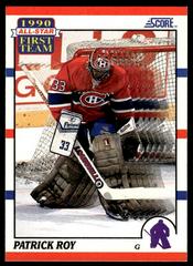 Patrick Roy #312 Hockey Cards 1990 Score Prices