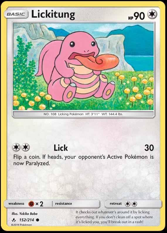 Lickitung #152 Prices | Pokemon Unbroken Bonds | Pokemon Cards