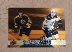 Patrice Bergeron Hockey Cards 2022 Upper Deck Tim Hortons Flow of Time Prices
