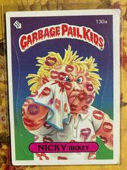 NICKY HICKEY #130a 1986 Garbage Pail Kids Prices