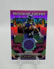 Tylan Wallace [Silver Prizm] #RG-26 Football Cards 2021 Panini Prizm Rookie Gear Prices
