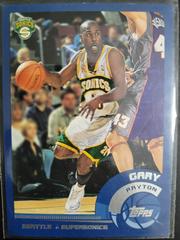 Gary Payton #131 Basketball Cards 2002 Topps Prices