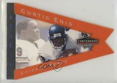 Curtis Enis [Orange] #14 Football Cards 1998 Playoff Contenders Pennants Prices