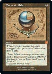 Mesmeric Orb [Schematic] #94 Magic Brother's War Retro Artifacts Prices