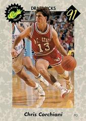 Chris Corchiani [Draft Picks Premiere Edition] #26 Basketball Cards 1991 Classic Draft Prices