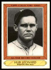 Hub Leonard #22 Baseball Cards 1985 Topps Traded Tiffany Prices