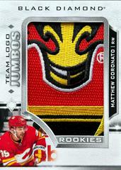 Matthew Coronato #RTL-MC Hockey Cards 2023 Upper Deck Black Diamond Rookie Team Logo Jumbo Patch Prices