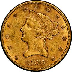 1876 CC Coins Liberty Head Gold Eagle Prices