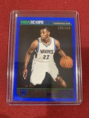 Andrew Wiggins [Blue] #261 Basketball Cards 2014 Panini Hoops Prices