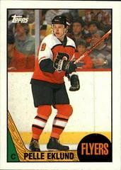 Pelle Eklund #98 Hockey Cards 1987 Topps Prices
