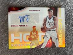 Michael Porter Jr. Basketball Cards 2021 Panini Hoops Hot Signatures Prices