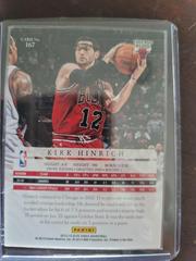Hinrich Back | Kirk Hinrich Basketball Cards 2013 Panini Elite