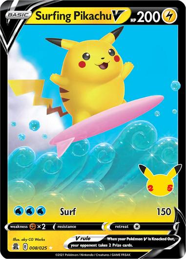 Surfing Pikachu V #8 Cover Art
