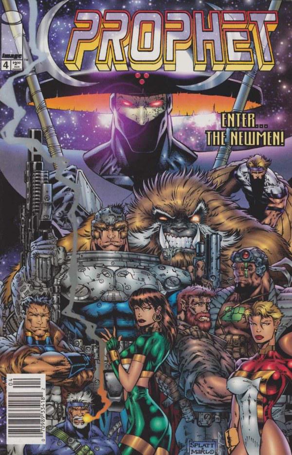 Prophet [Newsstand] #4 (1996) Comic Books Prophet