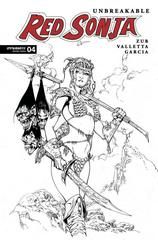 Unbreakable Red Sonja [Castro Sketch] #4 (2023) Comic Books Unbreakable Red Sonja Prices