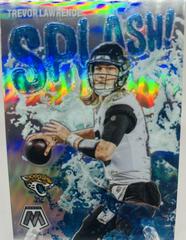 Trevor Lawrence [Silver] #SS-TL Football Cards 2023 Panini Mosaic Splash Prices