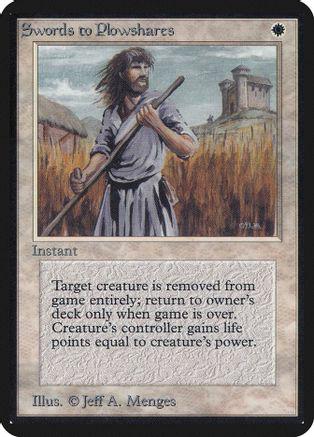 Swords to Plowshares Magic Alpha