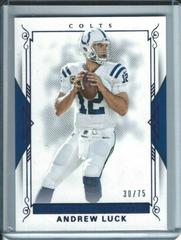 Andrew Luck [Purple] #11 Football Cards 2017 Panini National Treasures Prices