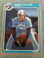 Dave Collins Baseball Cards 1985 Fleer Prices